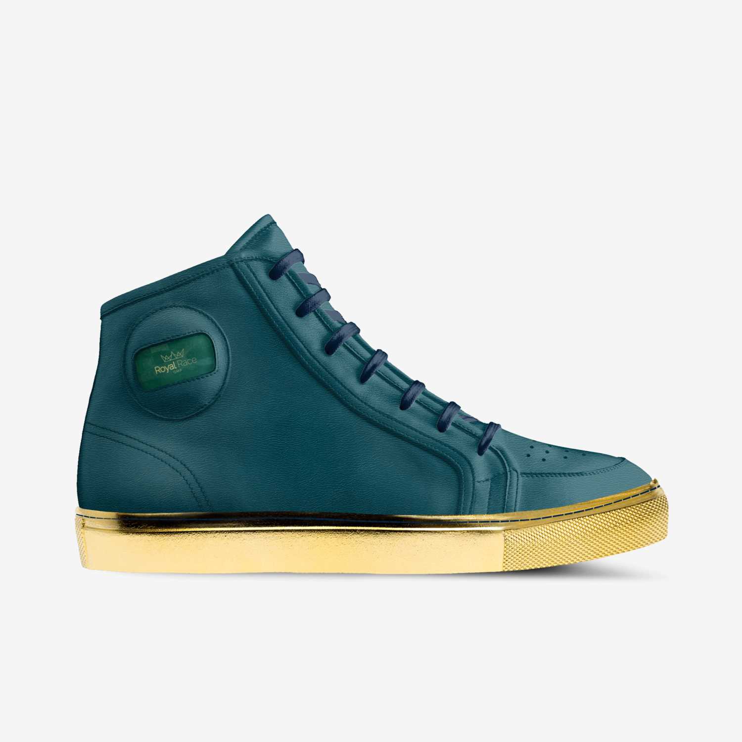 ROYAL RACE GMP custom made in Italy shoes by Princess Yvonne Guébli | Side view