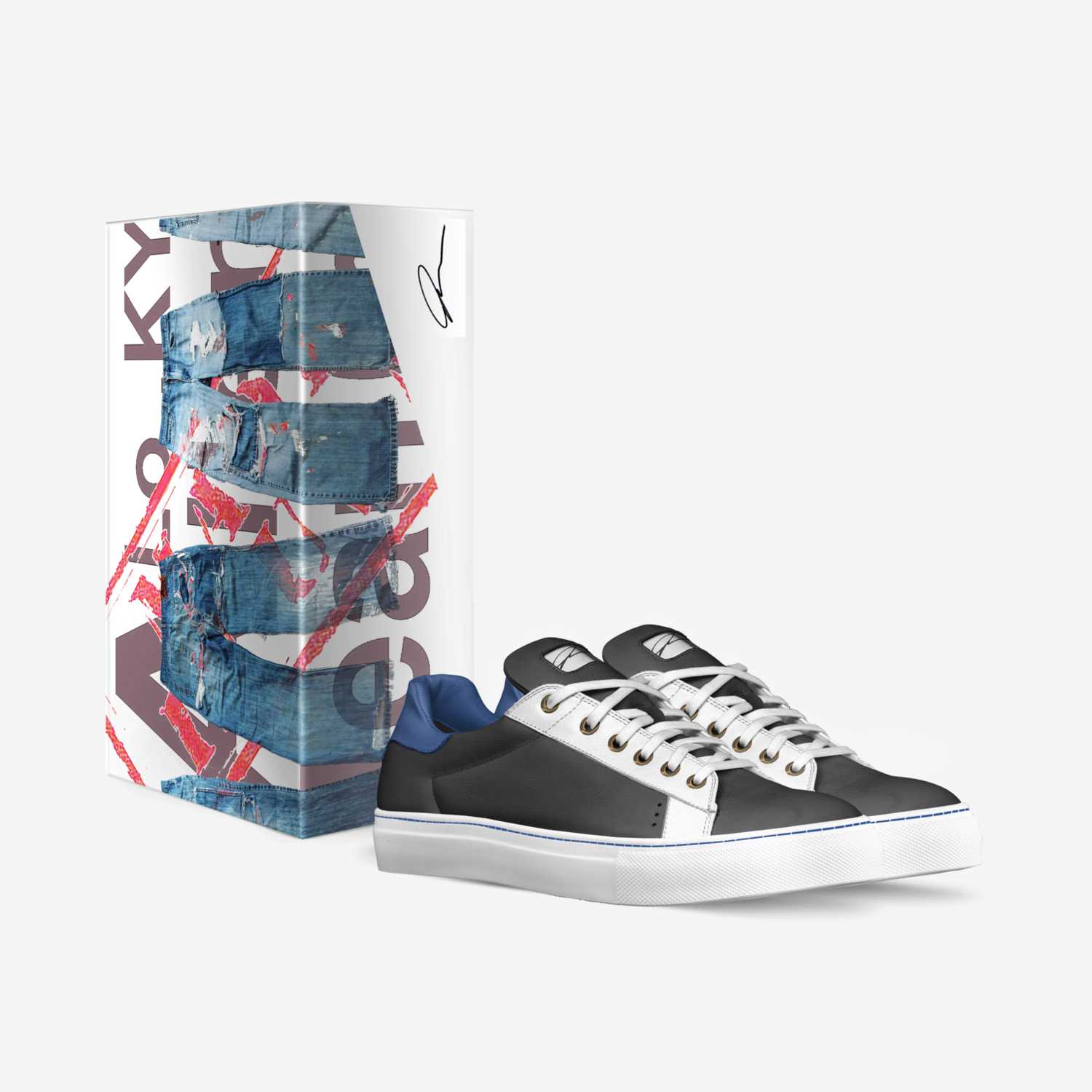 LVL2 custom made in Italy shoes by Josh Allen | Box view