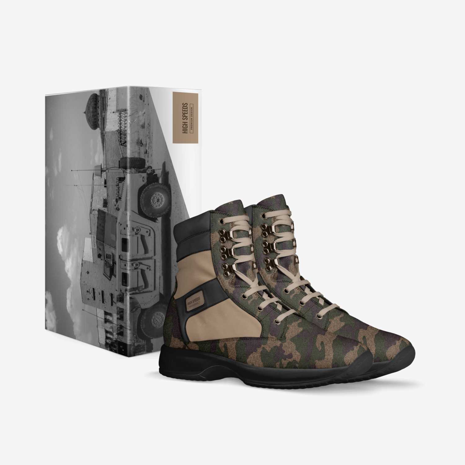 High Speeds custom made in Italy shoes by Michael Bailey | Box view