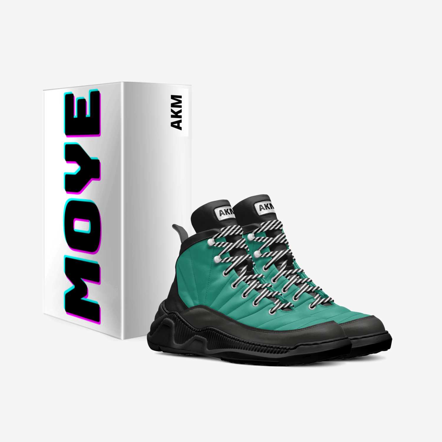 AKM  custom made in Italy shoes by Aulin Moye | Box view