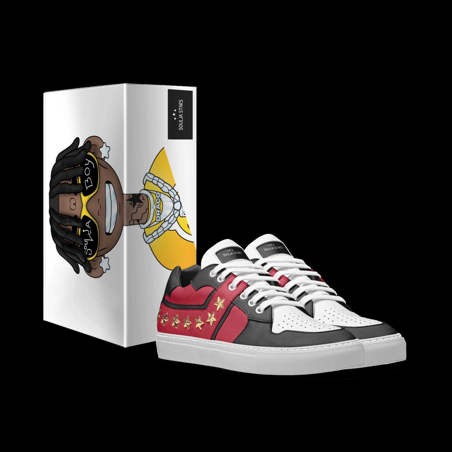 Soulja Stars A Custom Shoe concept by Deandre Way