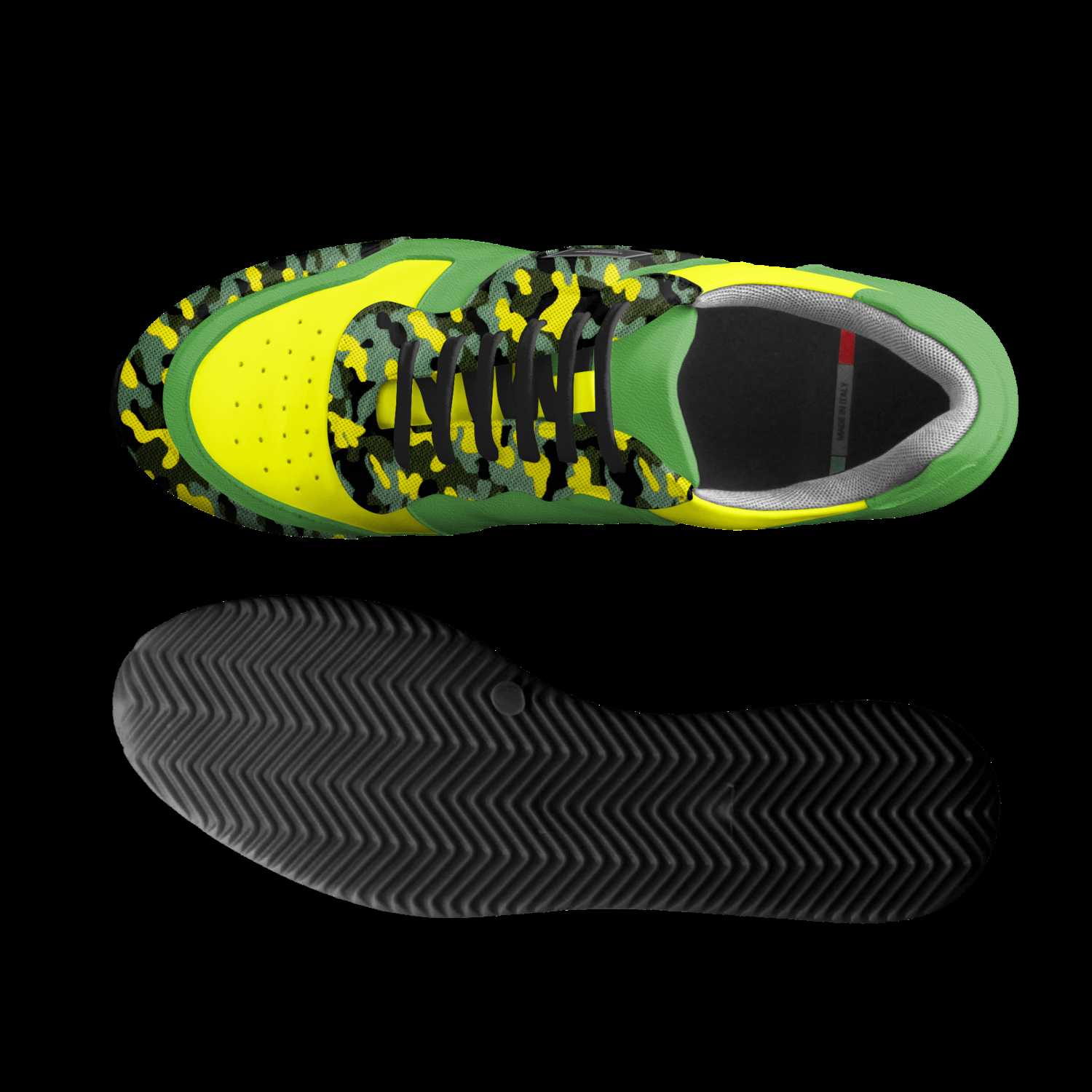 LA CHAUSSURE VERTE A Custom Shoe concept by Lonnie Von Eric Rice