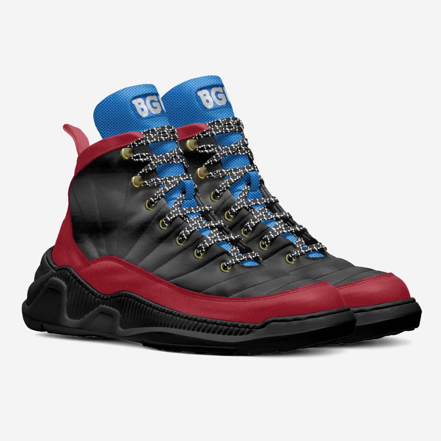 Knights B Elite custom made in Italy shoes by Being Great Every Day | Double view