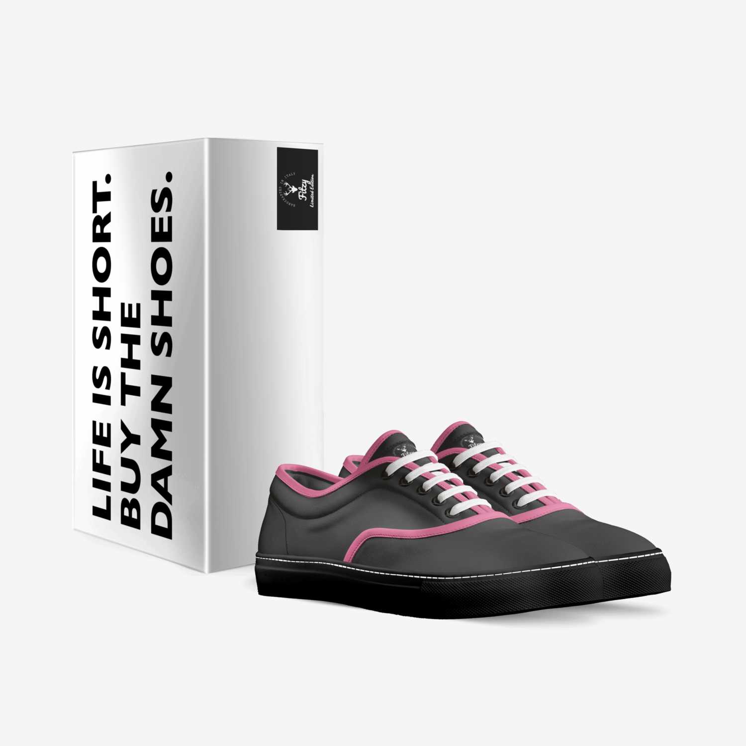 Fitzy custom made in Italy shoes by Michelle L | Box view