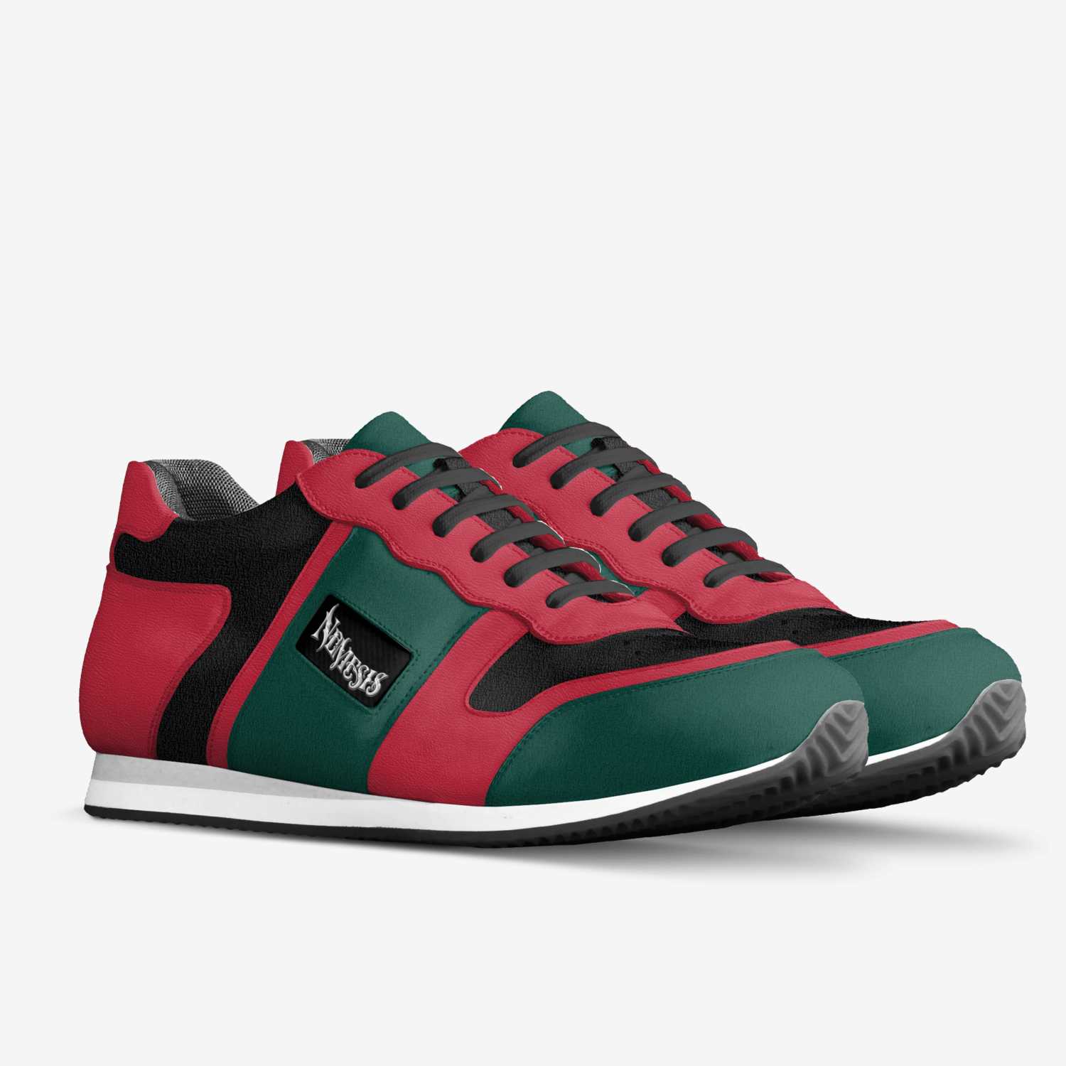 nixon Nemesis custom made in Italy shoes by Ray Kolinski | Double view