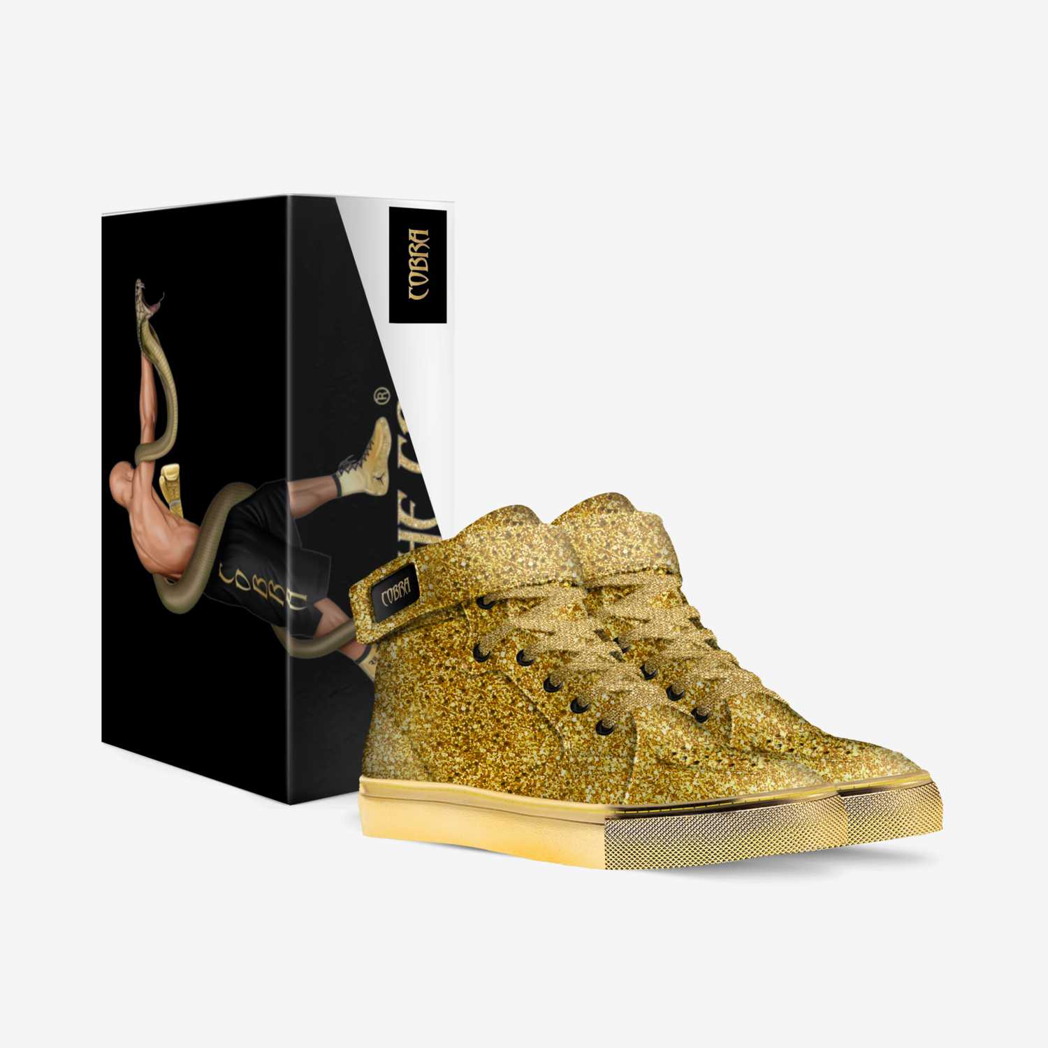 Cobra 1 "Kings"  custom made in Italy shoes by Jon Crosby | Box view
