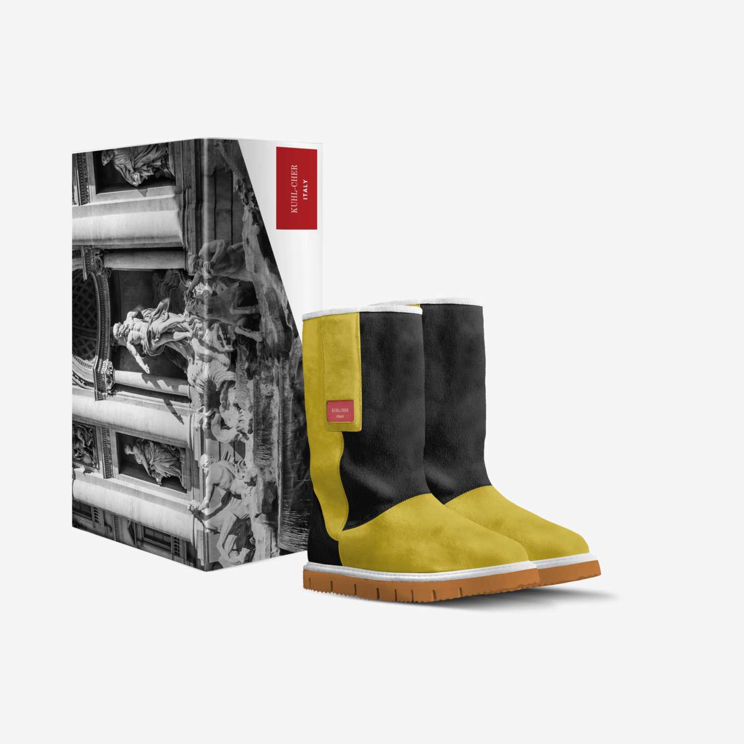 KUHL-CHER custom made in Italy shoes by Deja Lyons | Box view