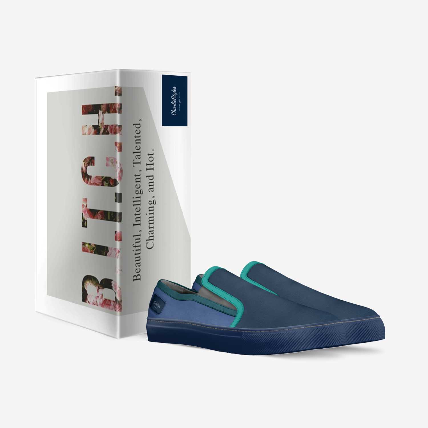 CharlieStyles custom made in Italy shoes by Rowan Humphreys | Box view