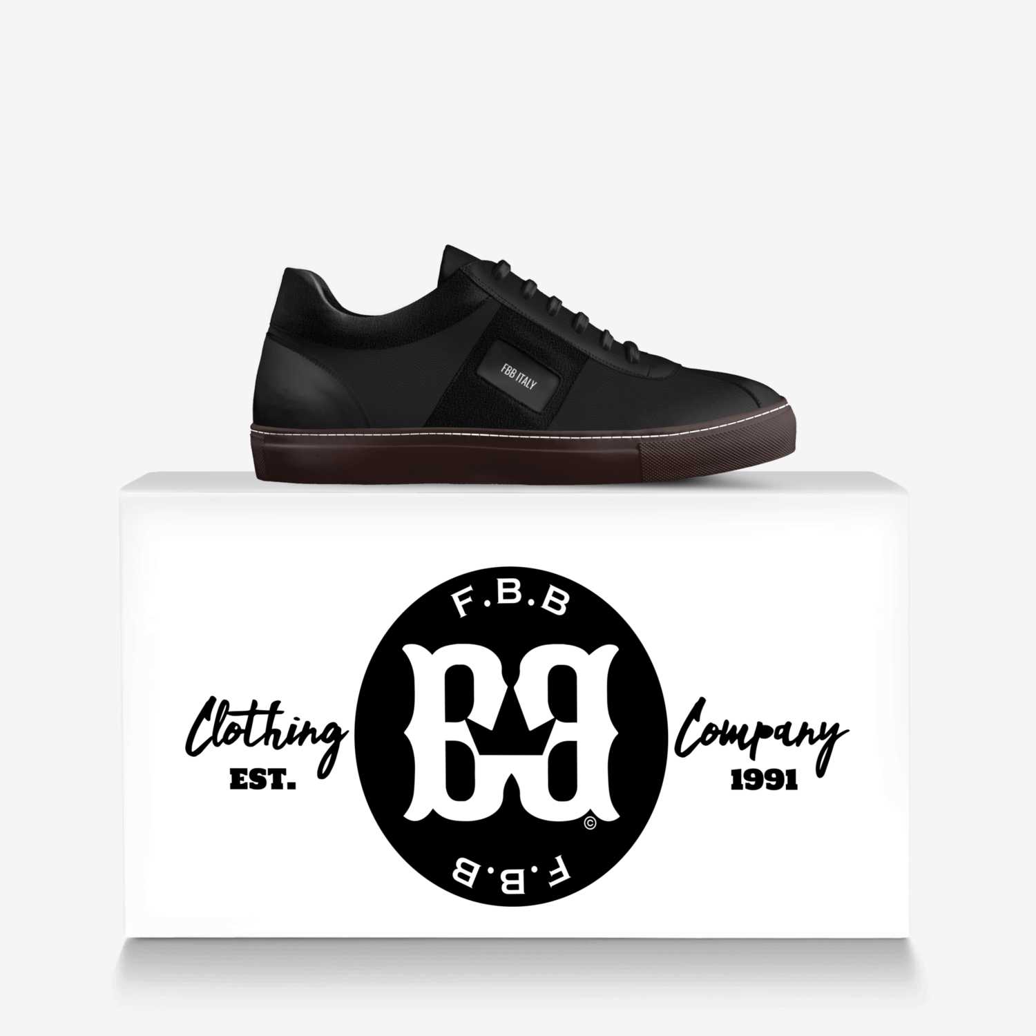 FBB custom made in Italy shoes by Fbb Italy | Over box view