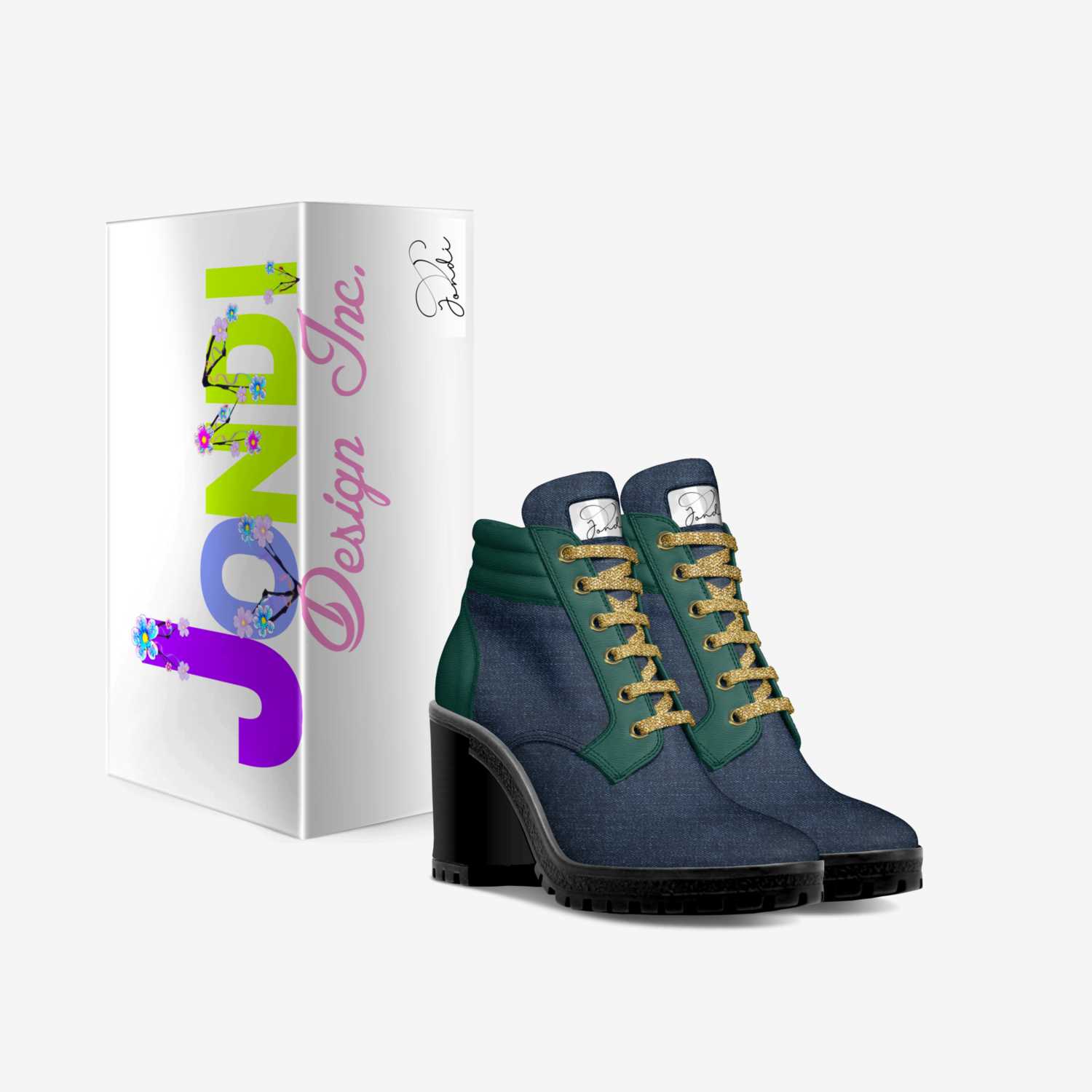 Jondi custom made in Italy shoes by Jonnika Allen | Box view