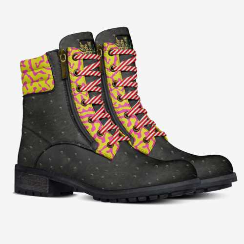 Jamaican Boy 123 — Zip Military Boot
