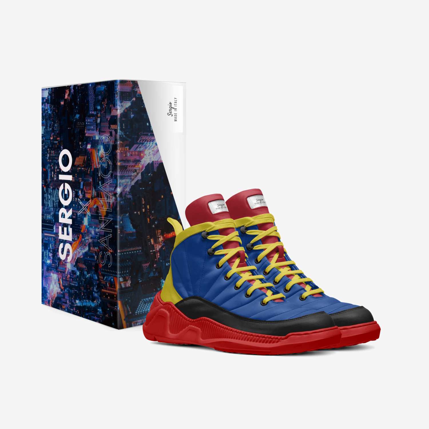 Sergio custom made in Italy shoes by Erica Booker | Box view