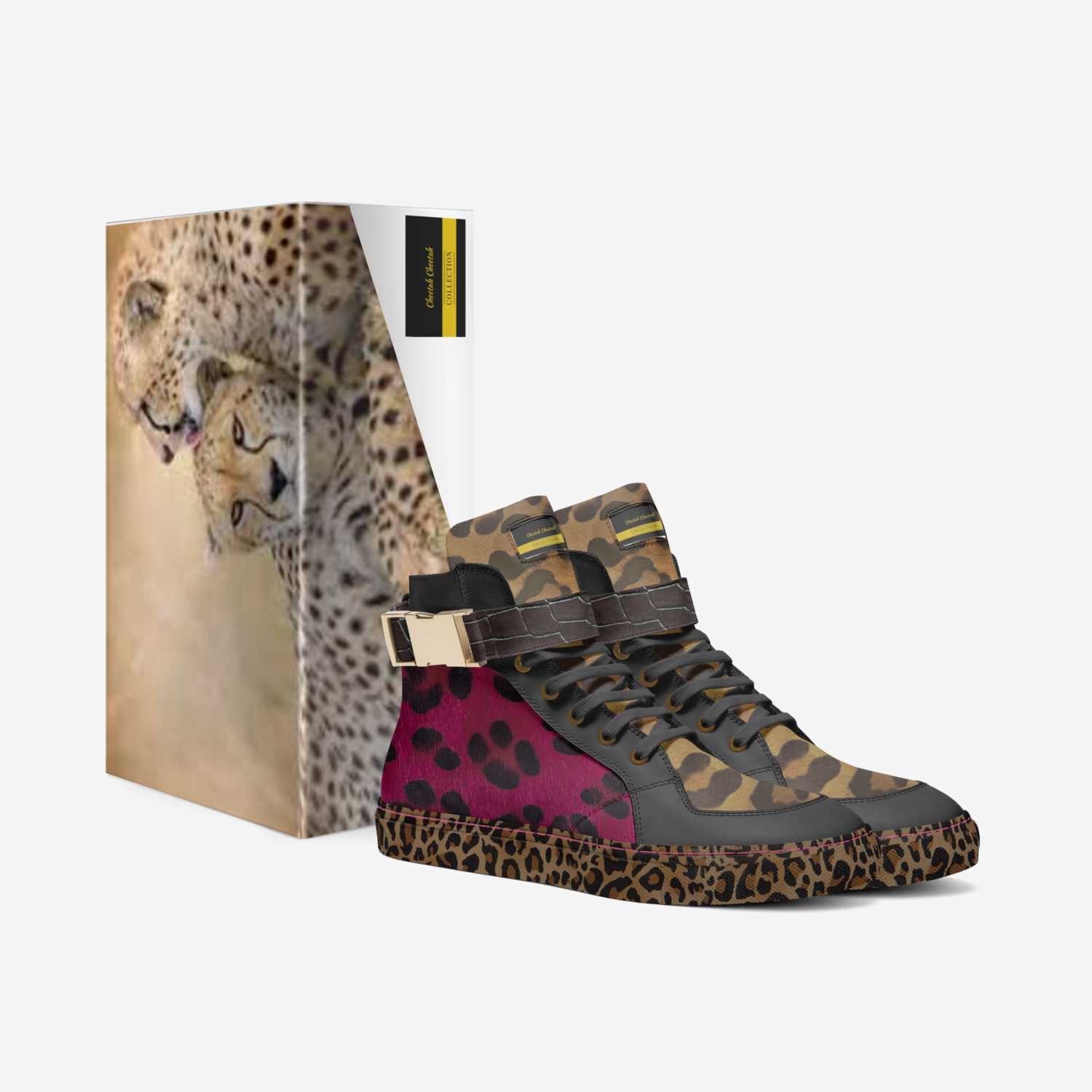 Cheetah Cheetah  custom made in Italy shoes by Anthony Tate | Box view