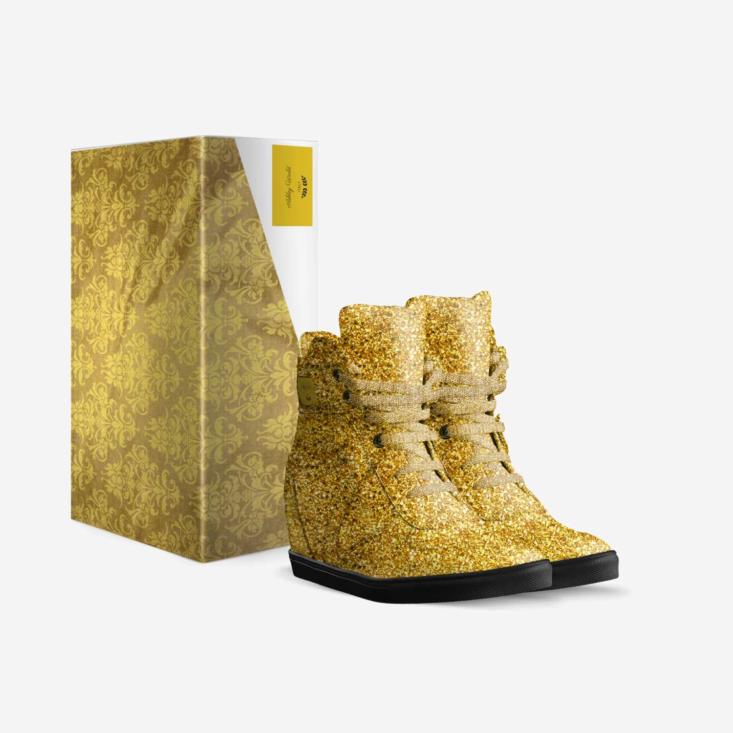 Ashley World  custom made in Italy shoes by Ebony Williams | Box view