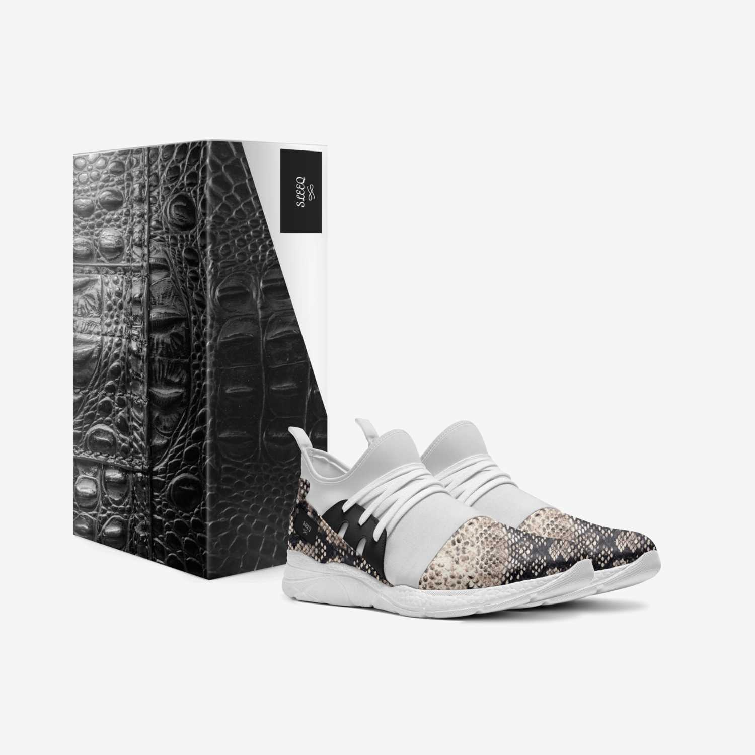 SLEEQ custom made in Italy shoes by Lady A | Box view