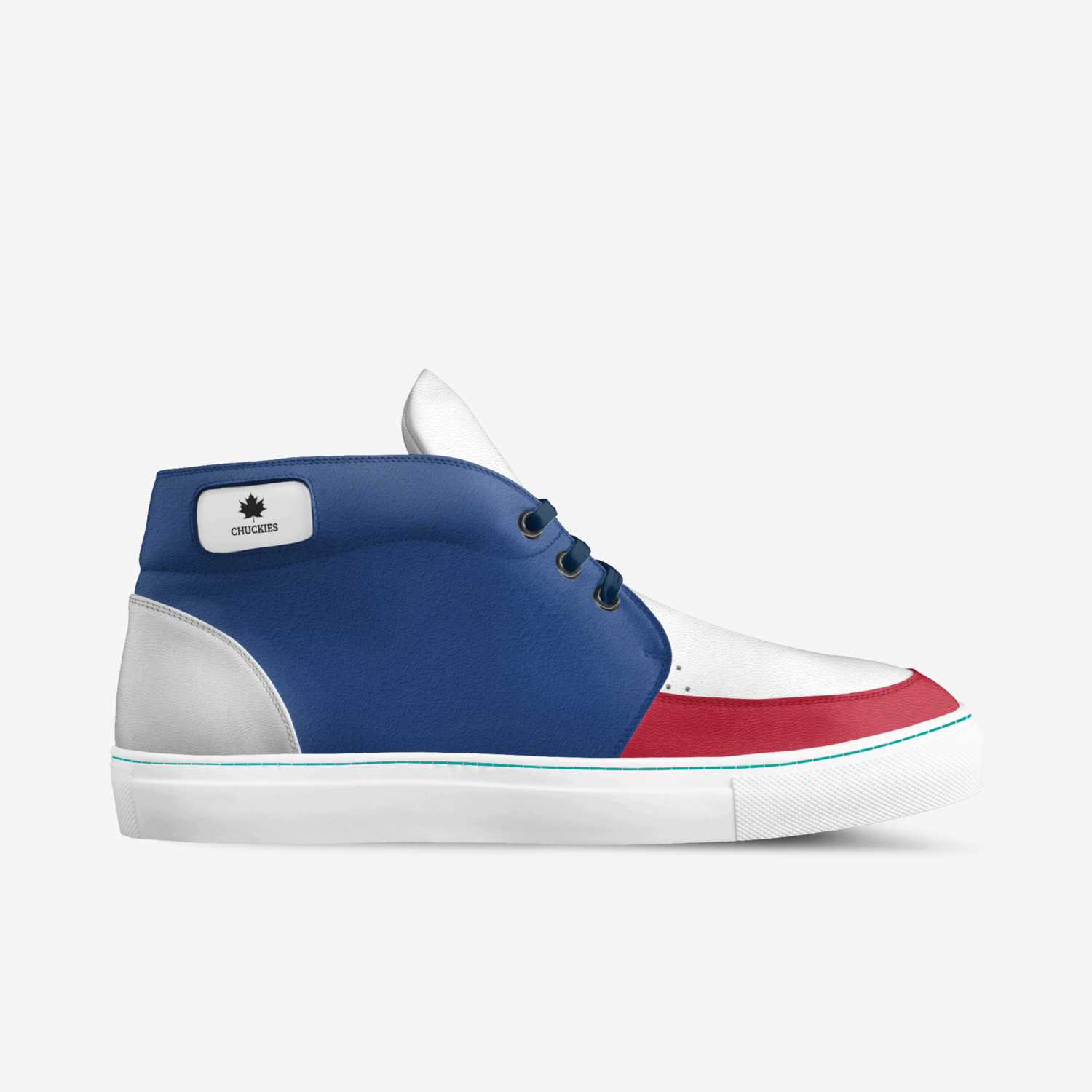 Chuckies custom made in Italy shoes by Charles Willims | Side view