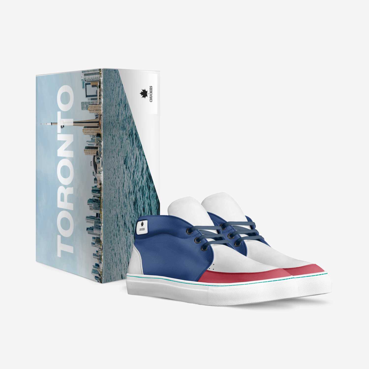 Chuckies custom made in Italy shoes by Charles Willims | Box view