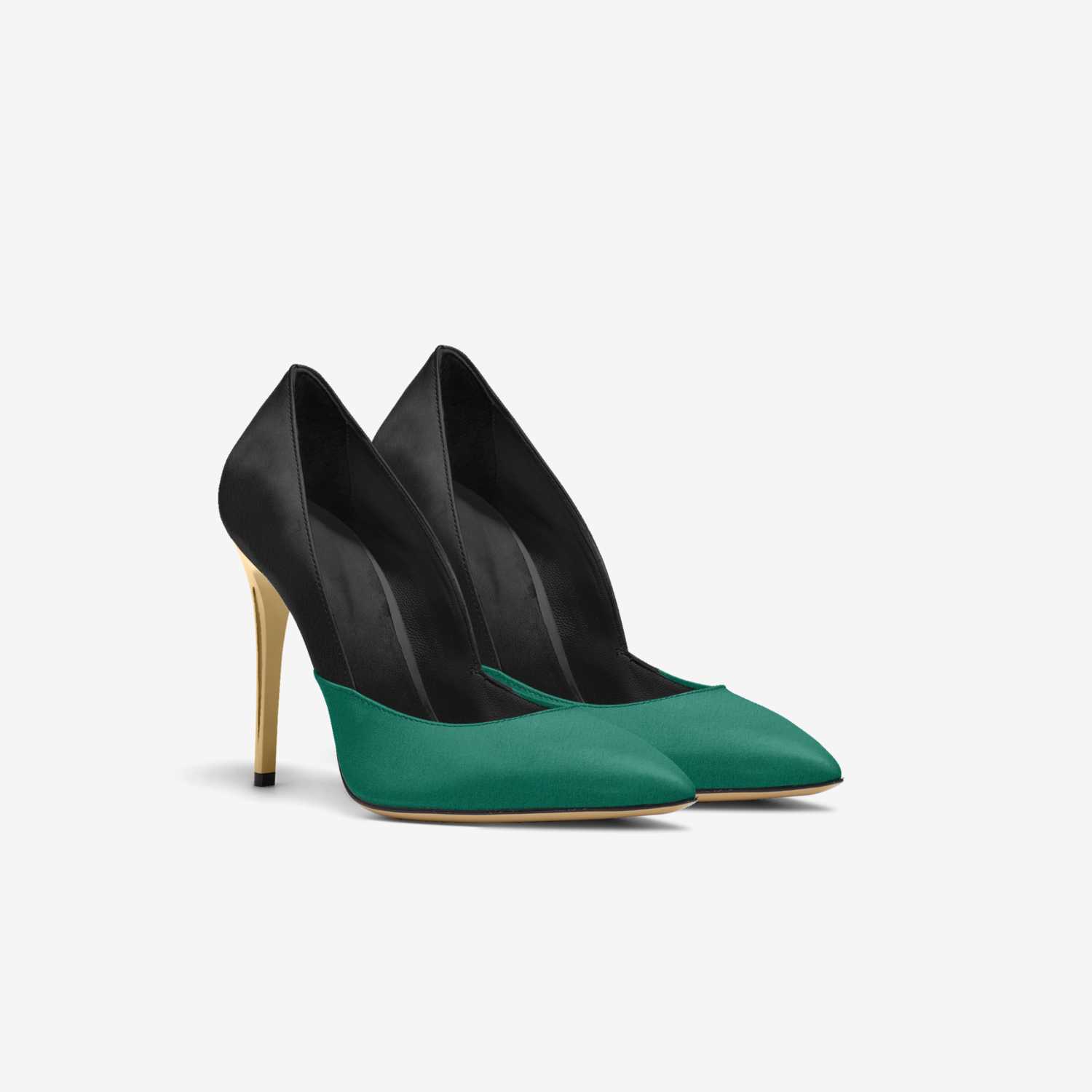 Nalai Creations custom made in Italy shoes by Jahi Ali-bey | Double view