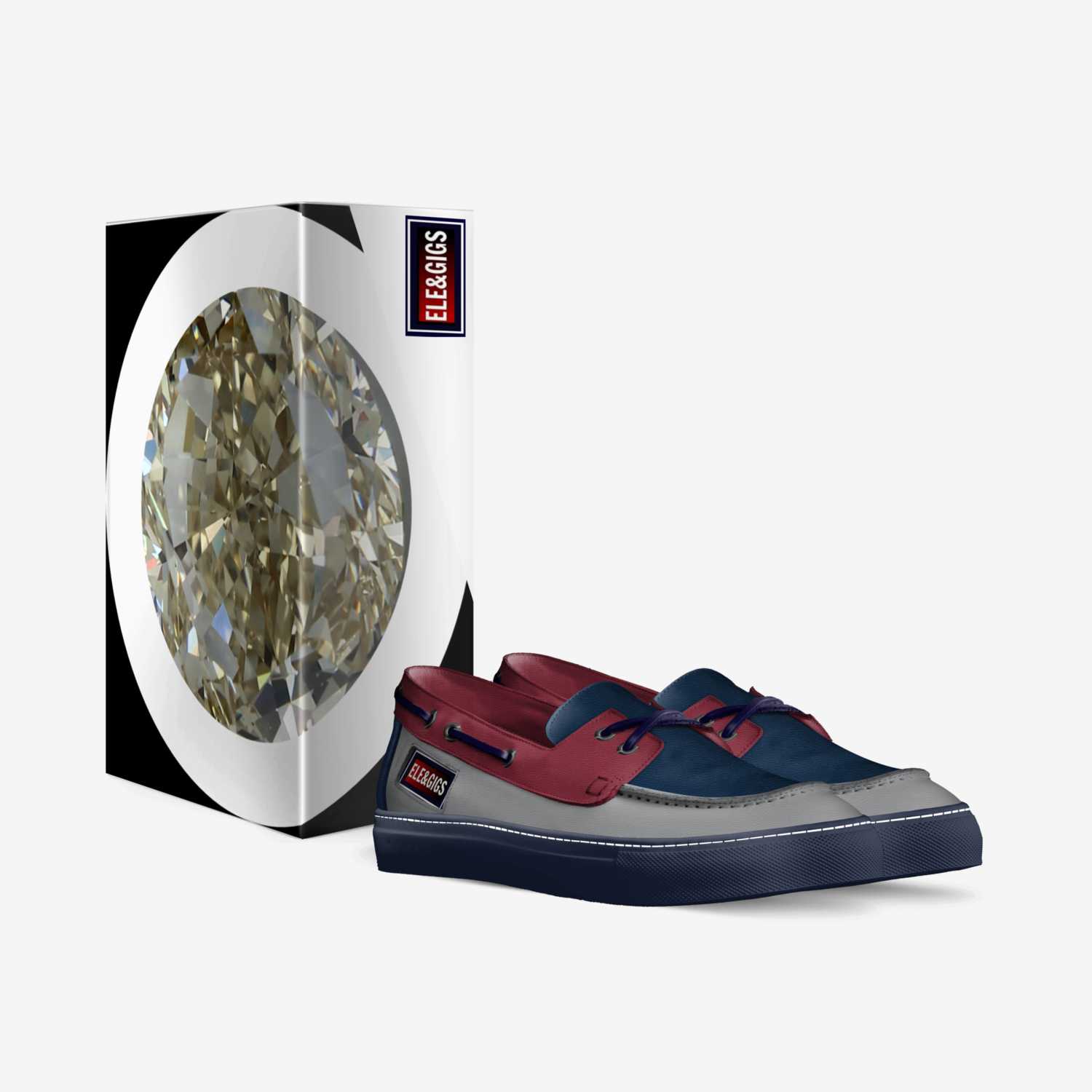 ELE&GIGS  custom made in Italy shoes by Ebone East | Box view