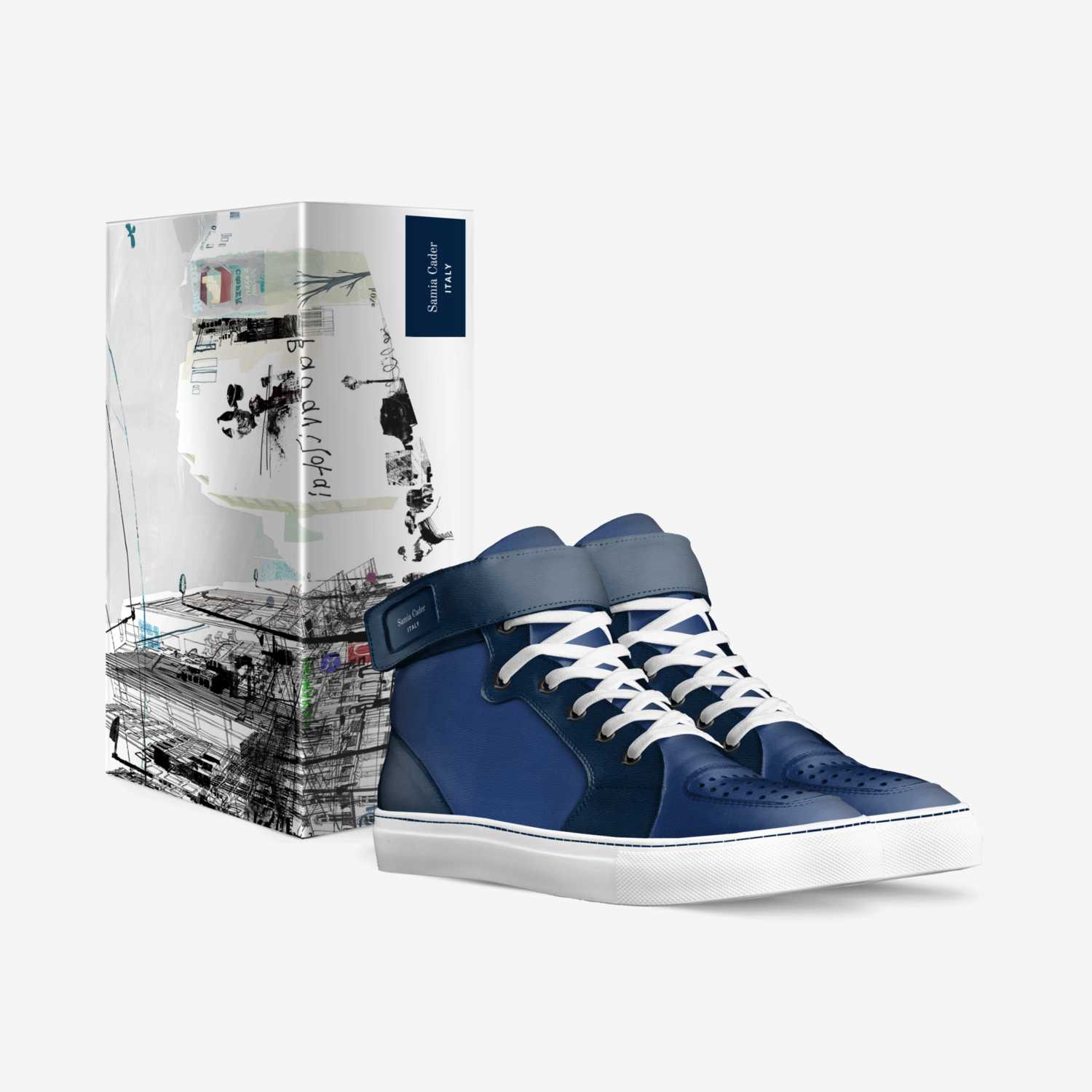 Samia Cader custom made in Italy shoes by Samia Cader | Box view