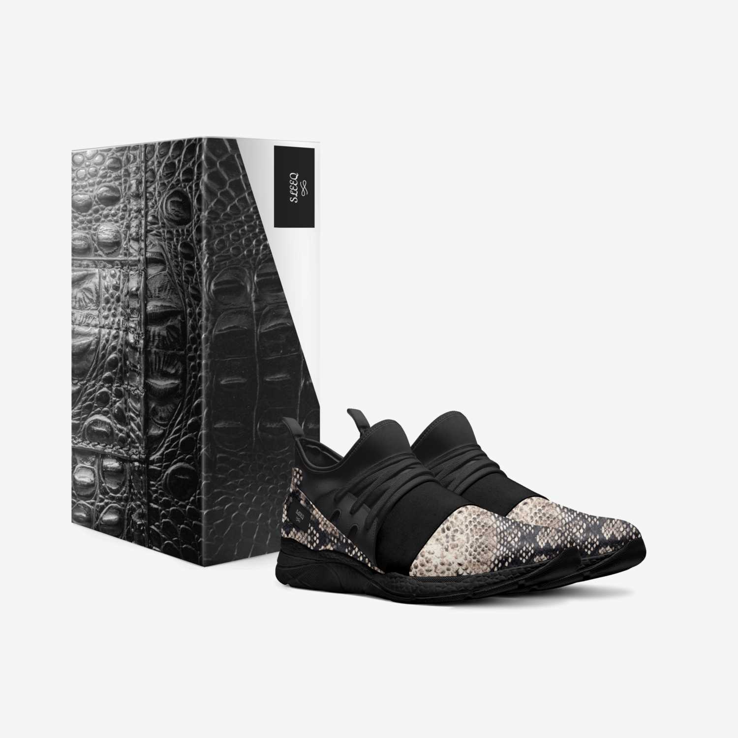 SLEEQ custom made in Italy shoes by Lady A | Box view