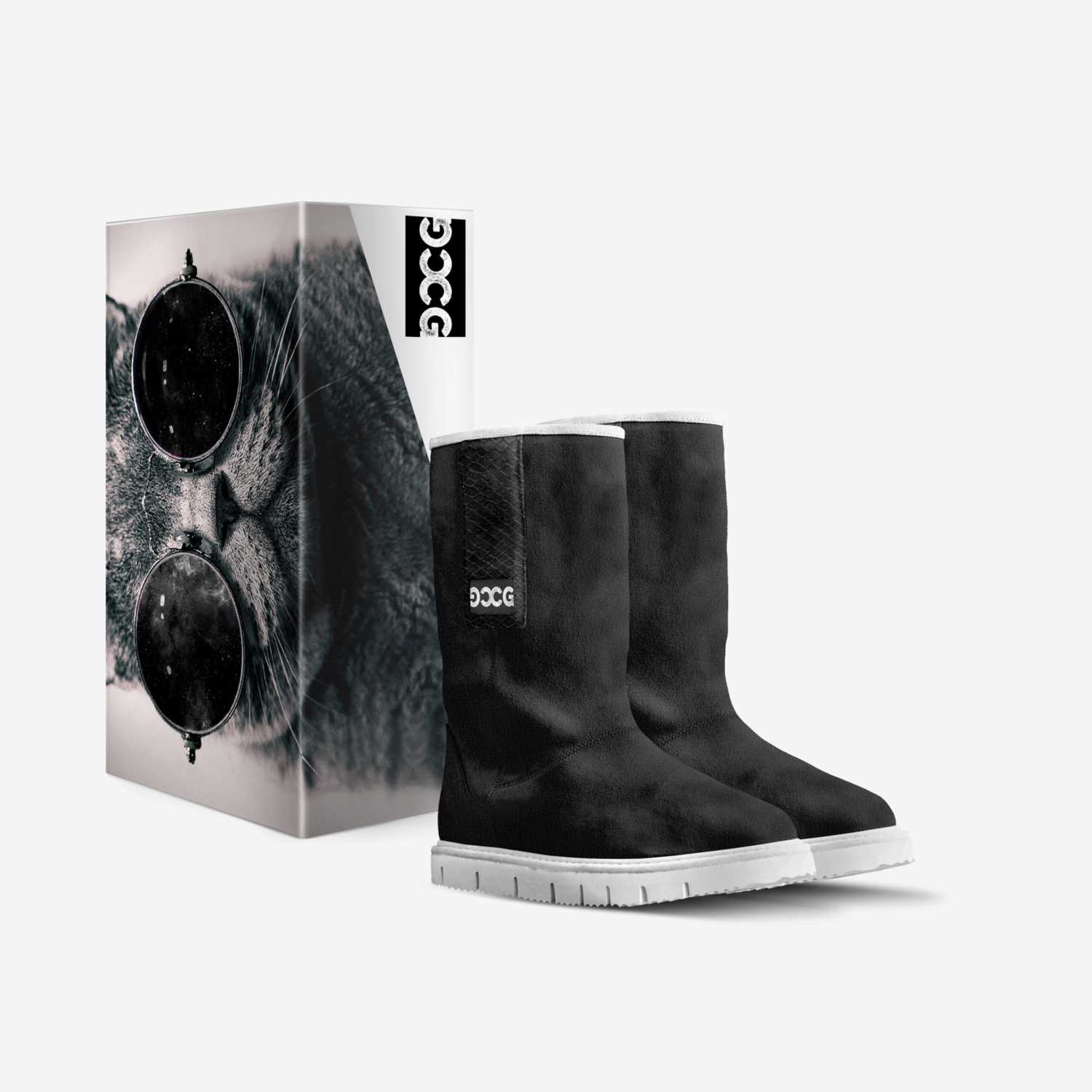 Polar Bear custom made in Italy shoes by Derrick Wilson | Box view