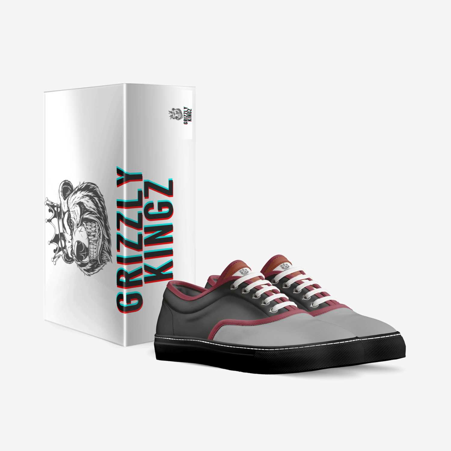 Grizzly Kingz  custom made in Italy shoes by Richard Evans | Box view