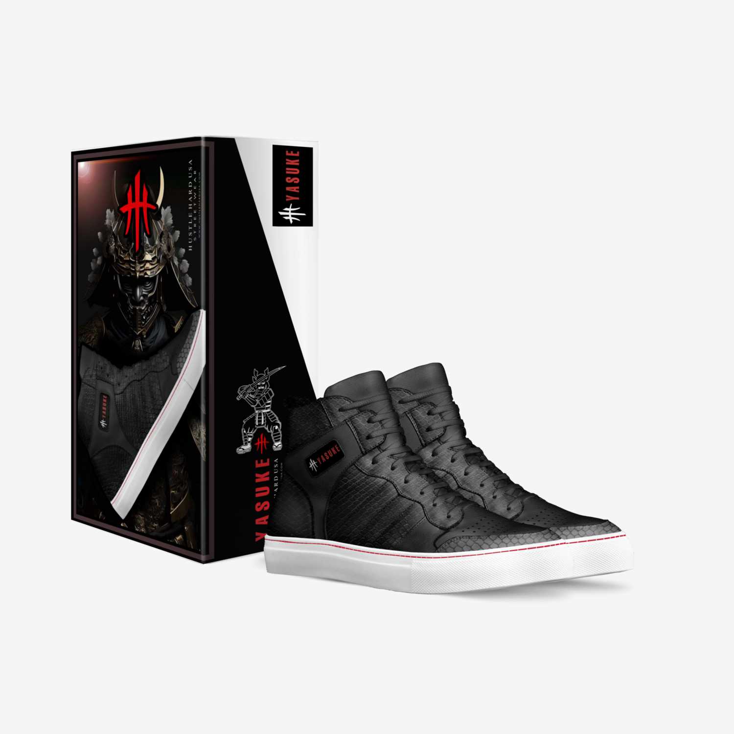 HUSTLEHARDUSA  custom made in Italy shoes by Roger Casanova | Box view
