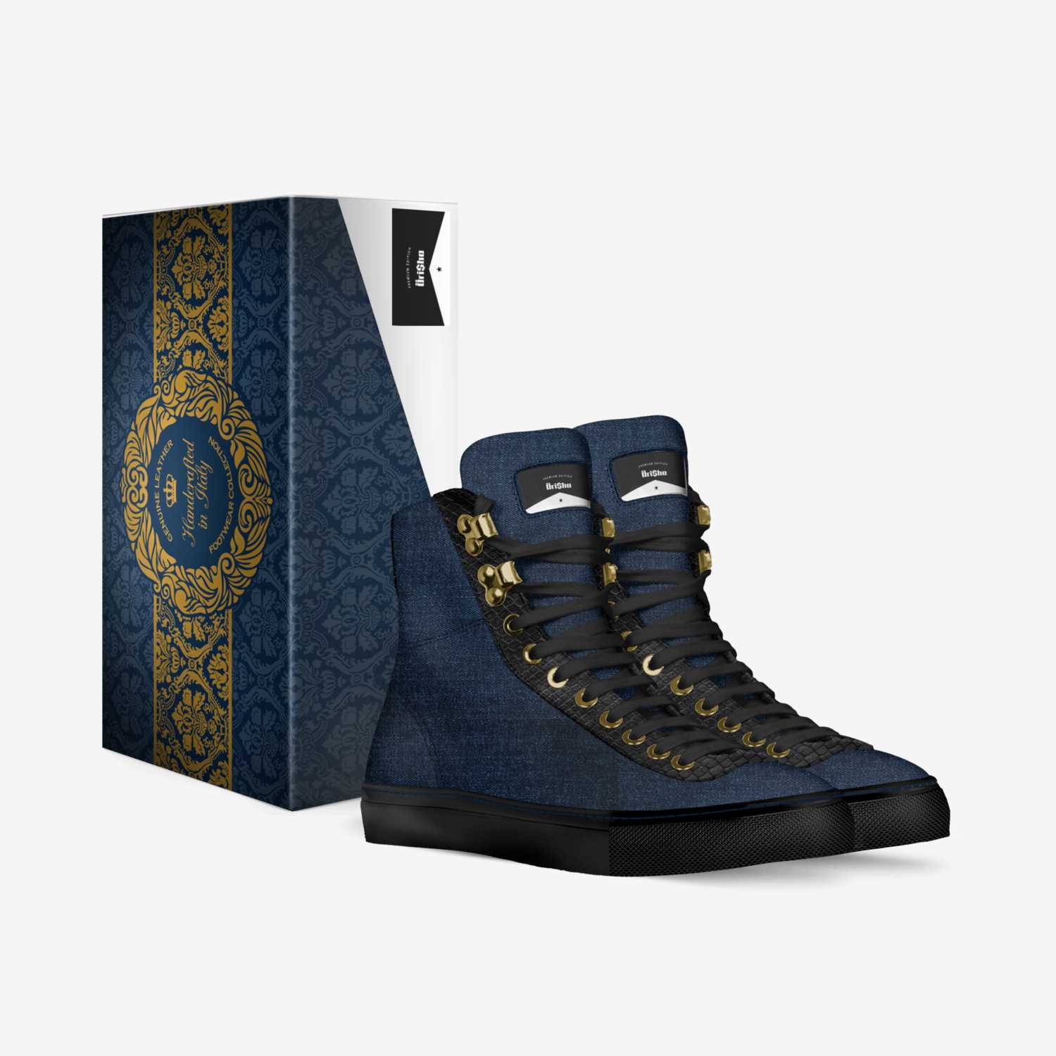 Öri$ha custom made in Italy shoes by Grand Sheba | Box view