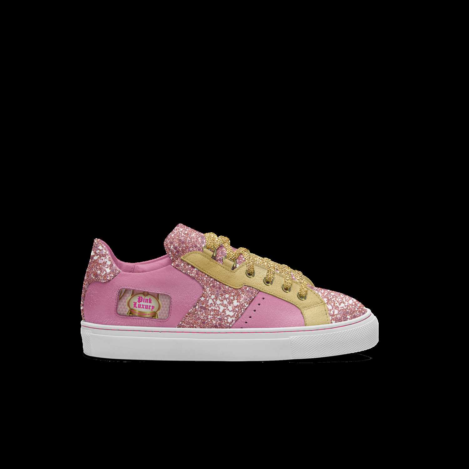 Pink Luxury Kids A Custom Shoe concept by Susan Pierce