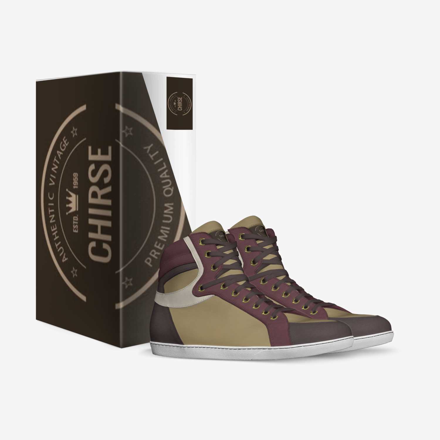chirse-50 custom made in Italy shoes by Harold Chirse | Box view