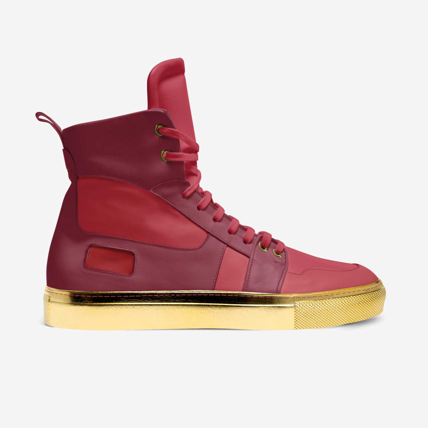 Aaron’s  custom made in Italy shoes by Seven Waters | Side view