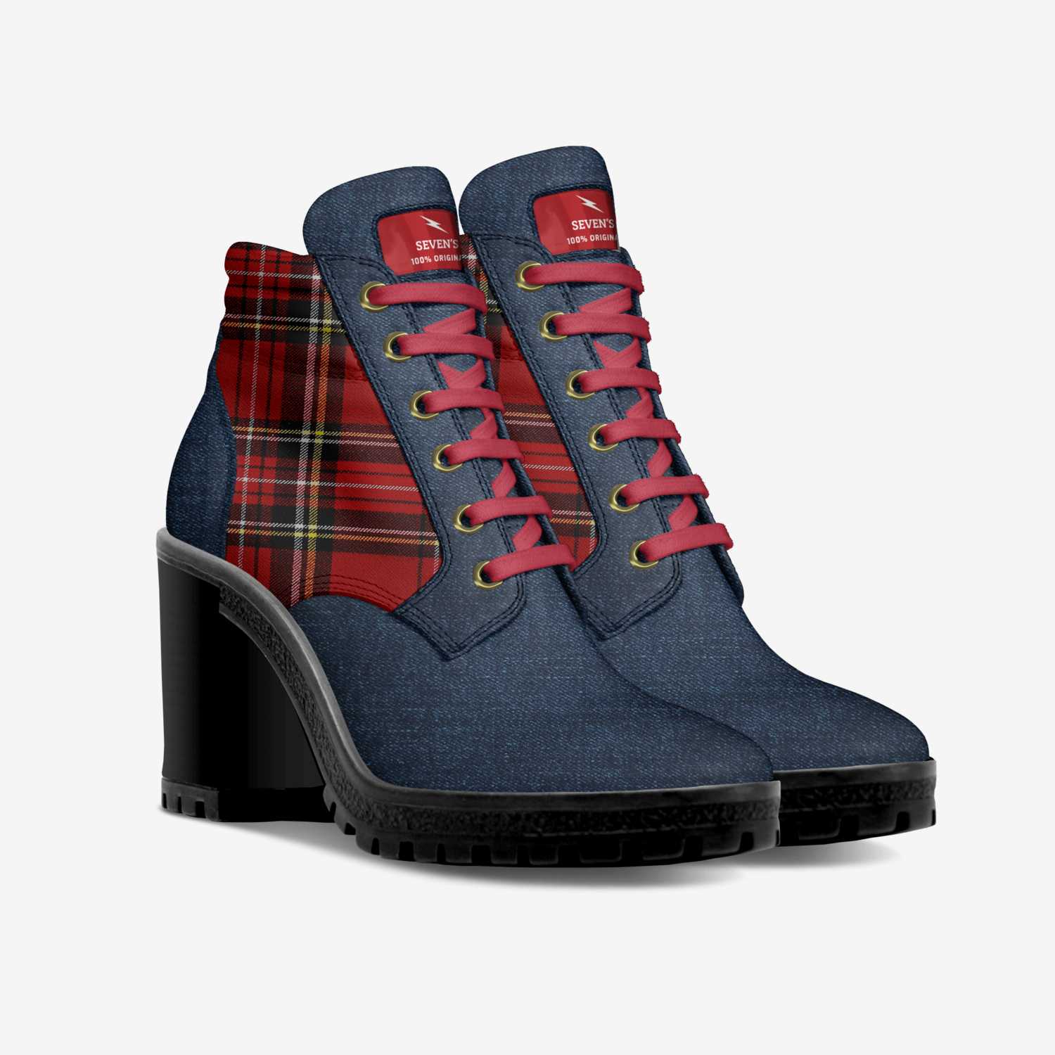 Lily's custom made in Italy shoes by Seven Waters | Double view
