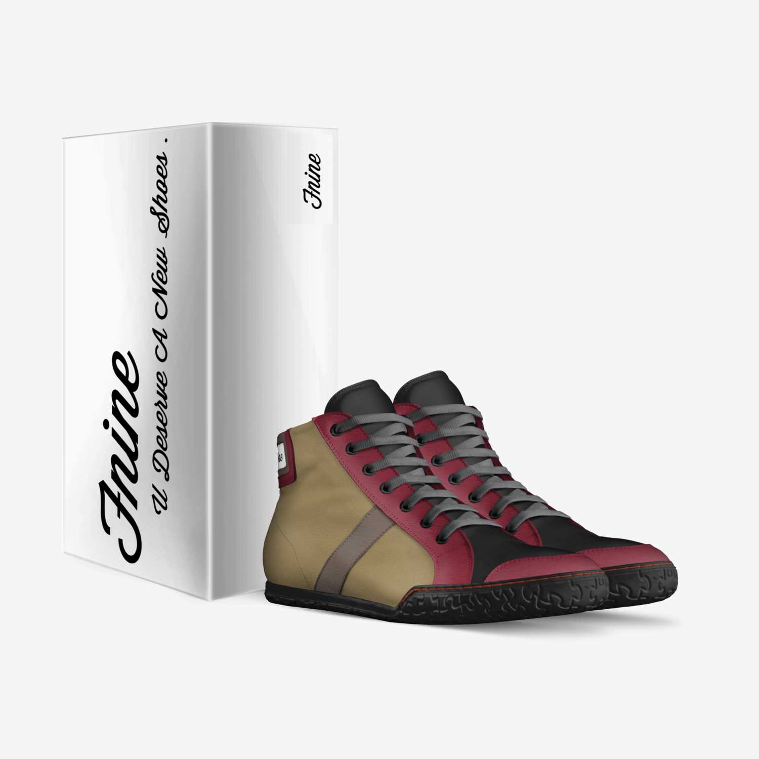 Fnine custom made in Italy shoes by Faj Hash | Box view