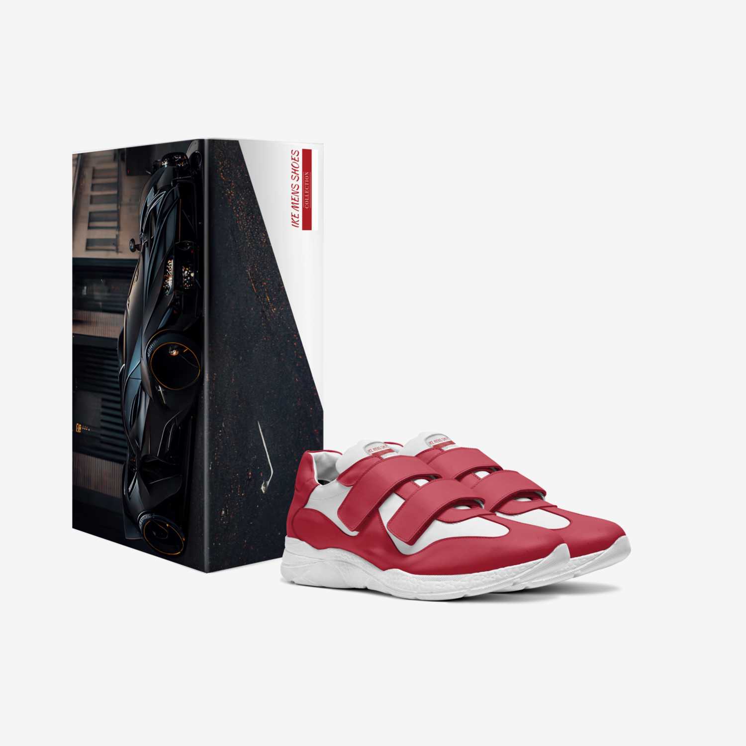 IKE MENS SHOES custom made in Italy shoes by Isaac A Mensah | Box view