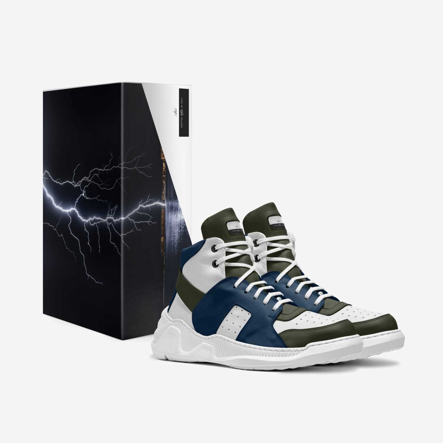 Aoi custom made in Italy shoes by Serena Lee | Box view