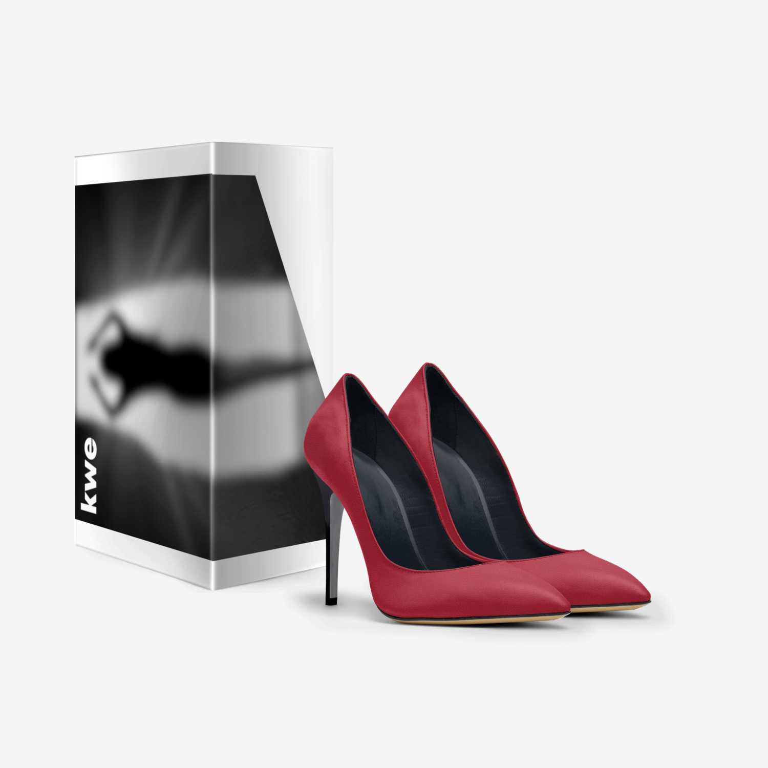 kwe custom made in Italy shoes by Rhonda Head | Box view