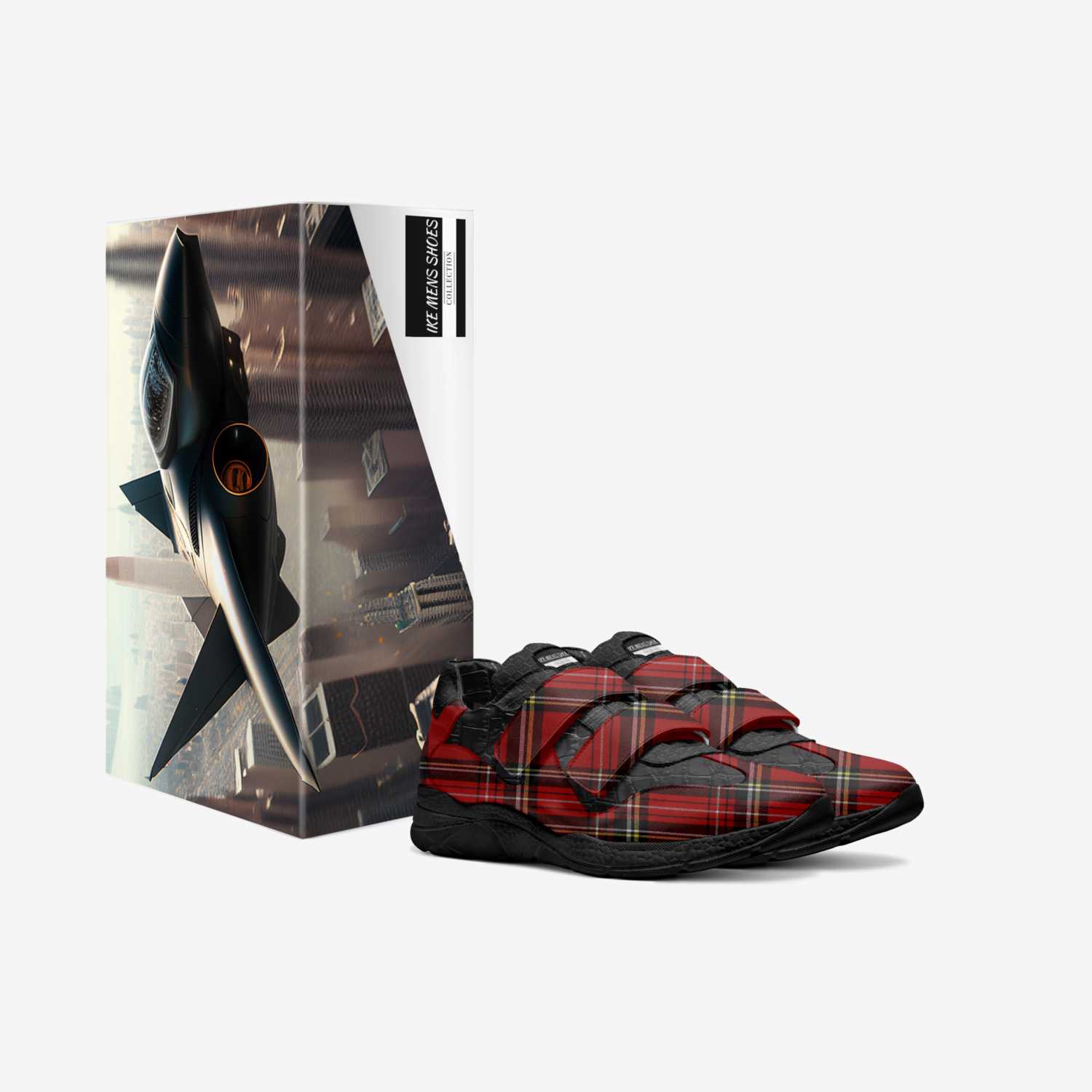 IKE MENS SHOES custom made in Italy shoes by Isaac A Mensah | Box view