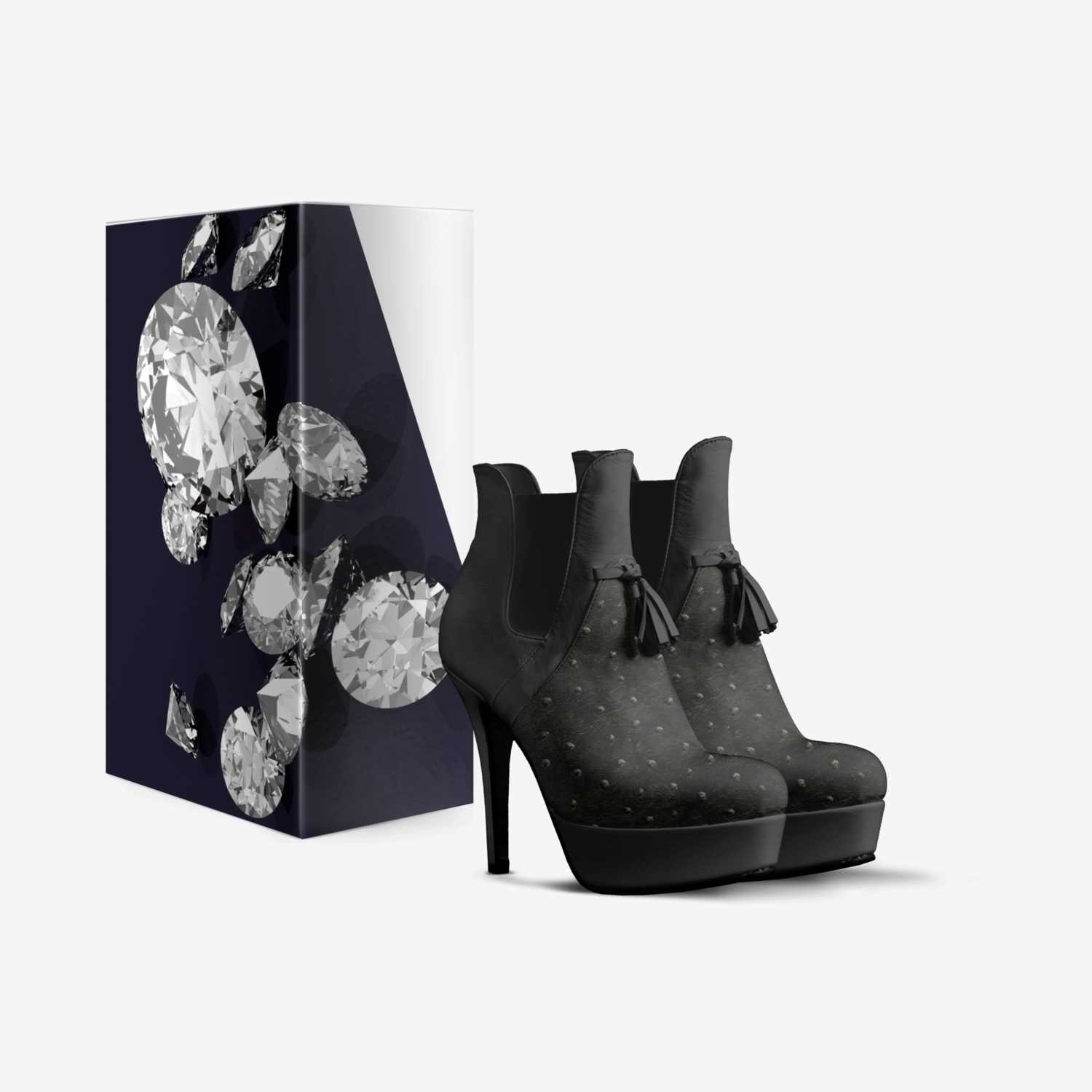 Divines custom made in Italy shoes by Brenda Gilmore | Box view