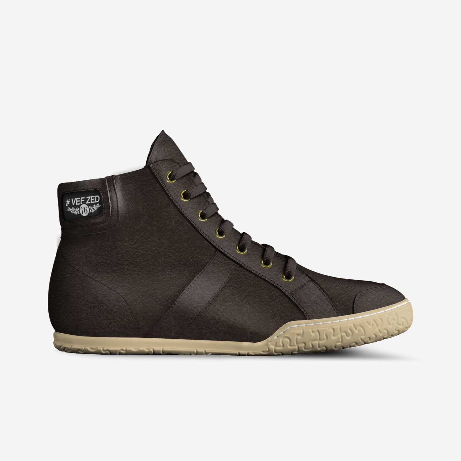 #VEEZED76 custom made in Italy shoes by Agency Aliveshoes | Side view