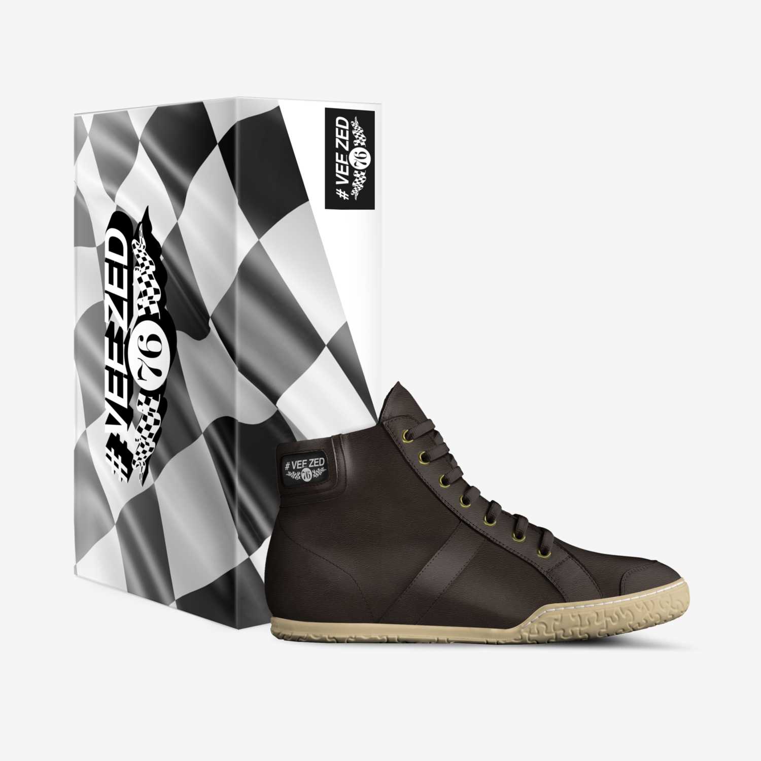 #VEEZED76 custom made in Italy shoes by Agency Aliveshoes | Box view