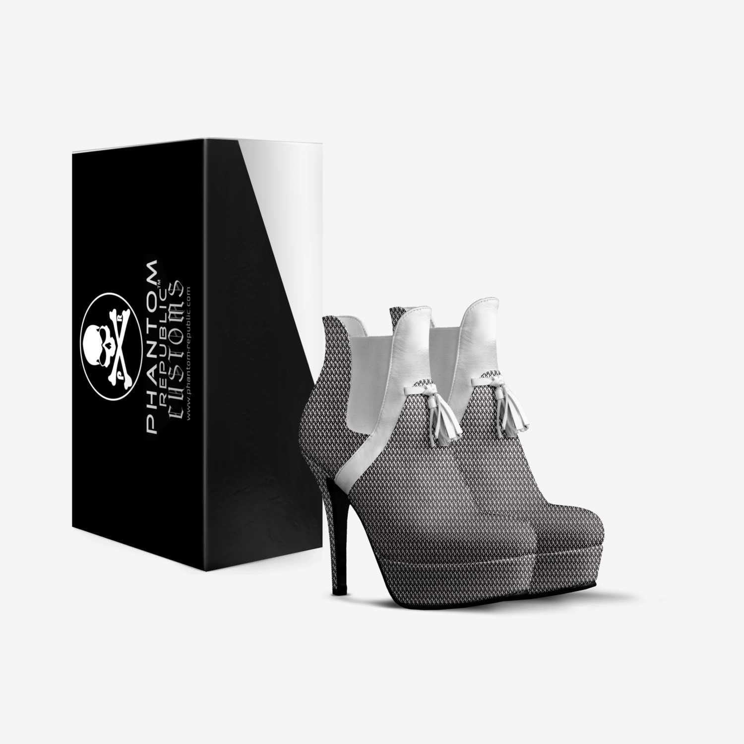 Sensation custom made in Italy shoes by Phantom Ghost | Box view