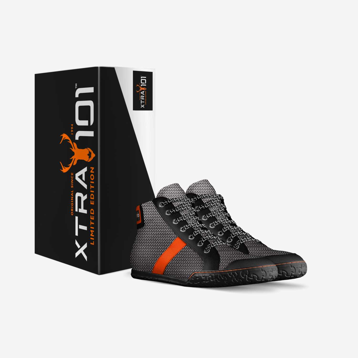 XTRA 101 custom made in Italy shoes by Matthew Hilton | Box view