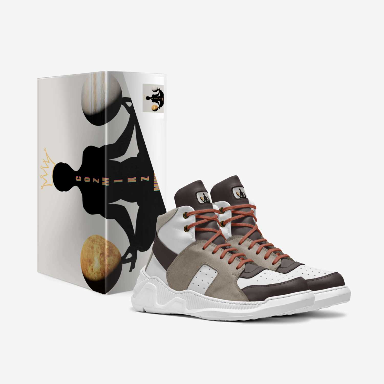 CoZmik MindZ  custom made in Italy shoes by Dj Rein | Box view