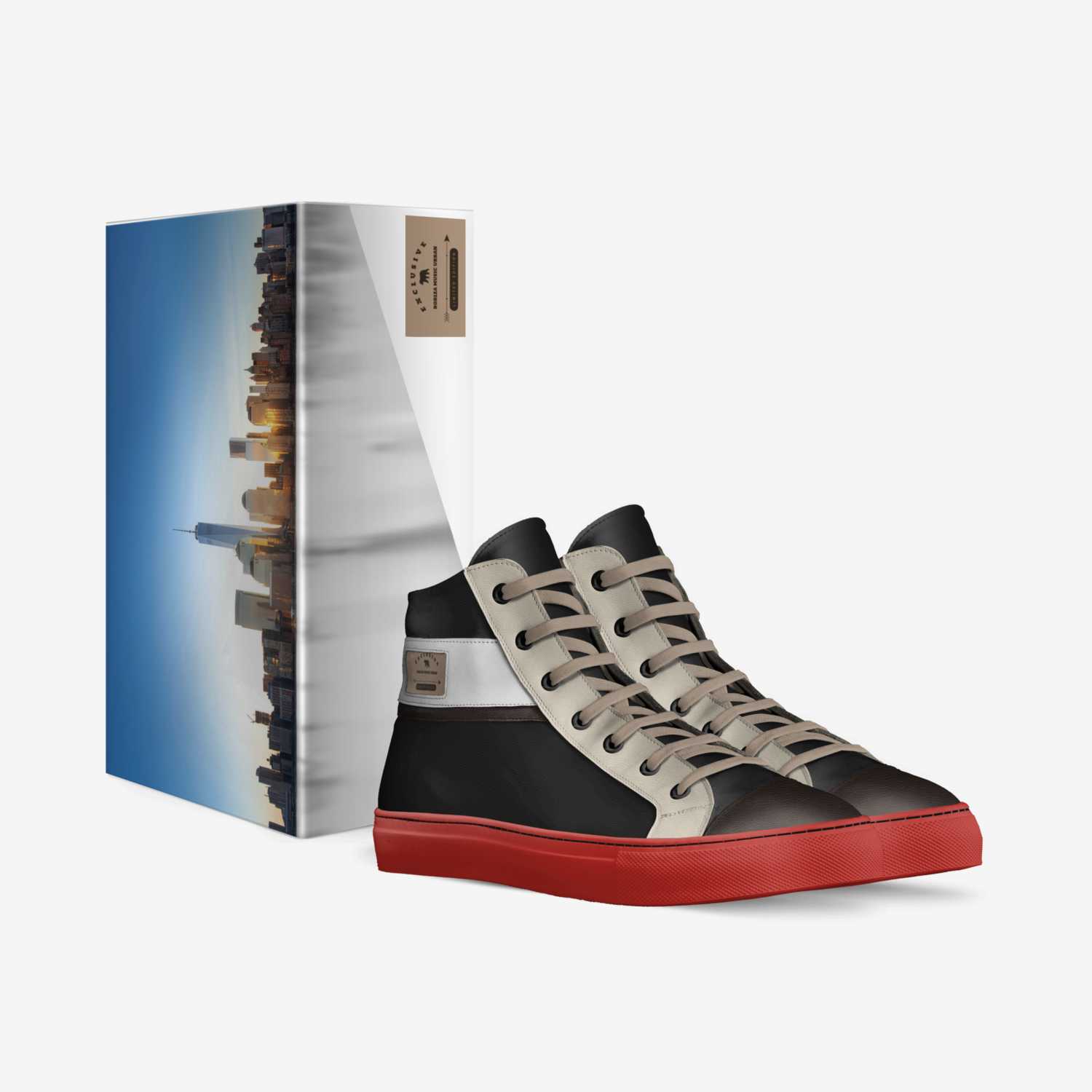 Roblea Music Urban custom made in Italy shoes by Robert Leach | Box view