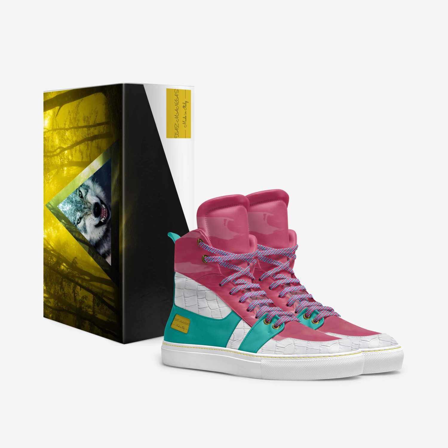 TAZ-MANIA'S custom made in Italy shoes by Atiya Thrower | Box view