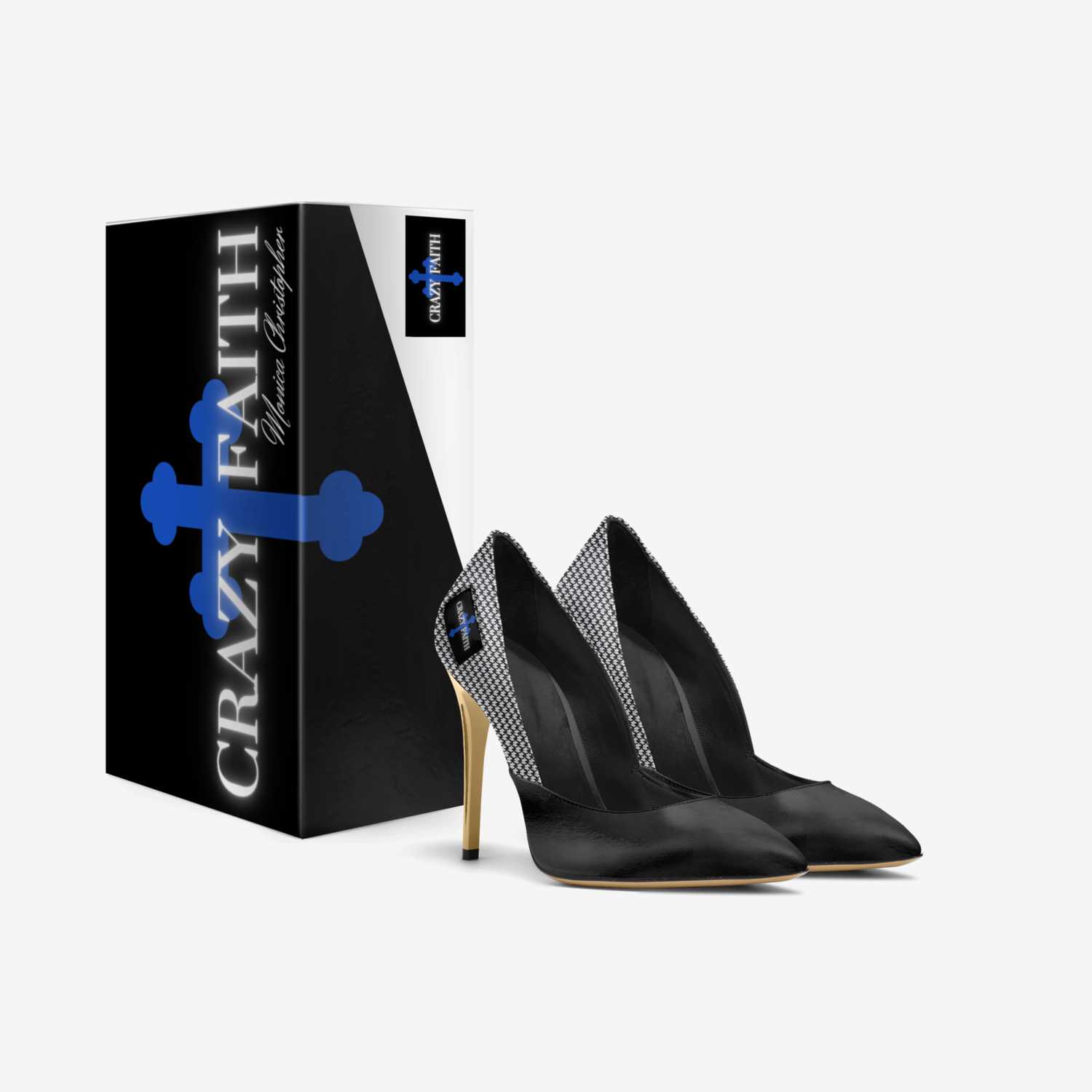 Crazy Faith custom made in Italy shoes by Monica Christopher | Box view