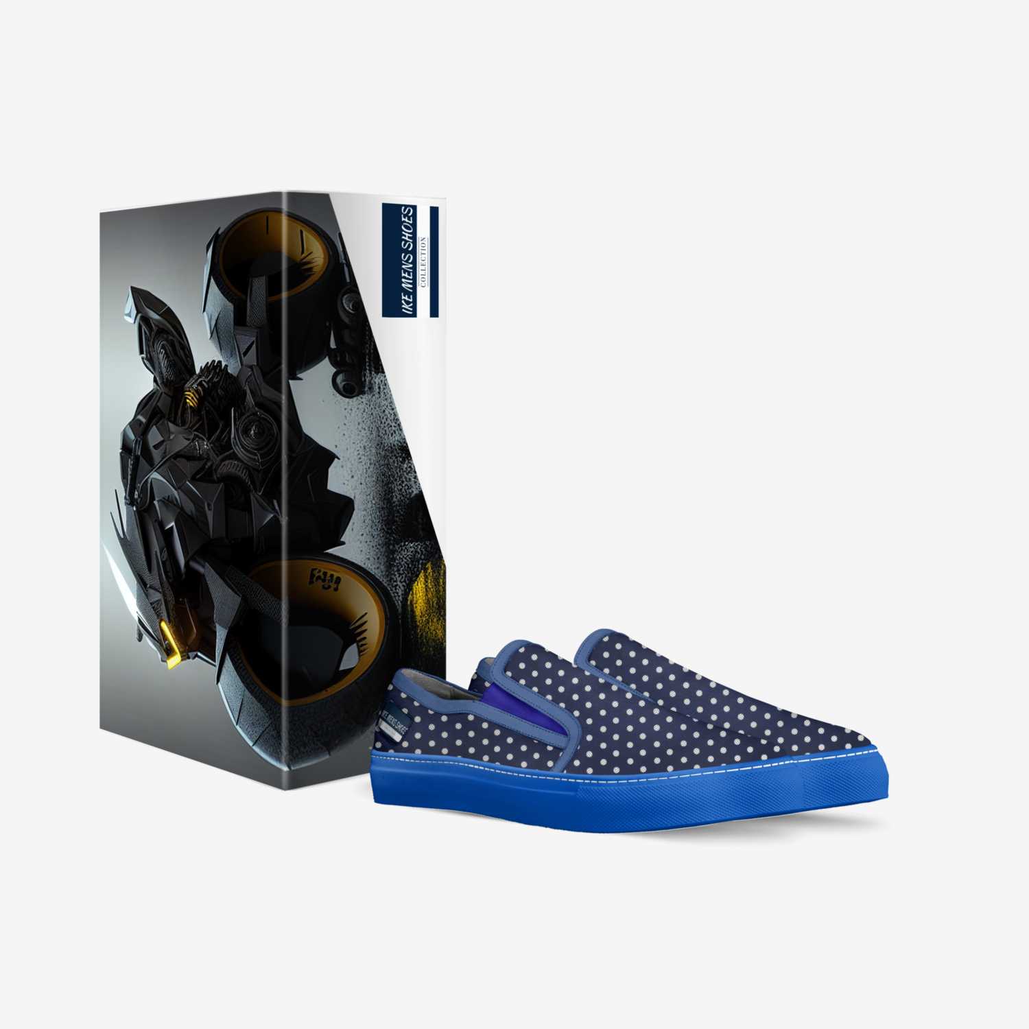 IKE MENS SHOES custom made in Italy shoes by Isaac A Mensah | Box view