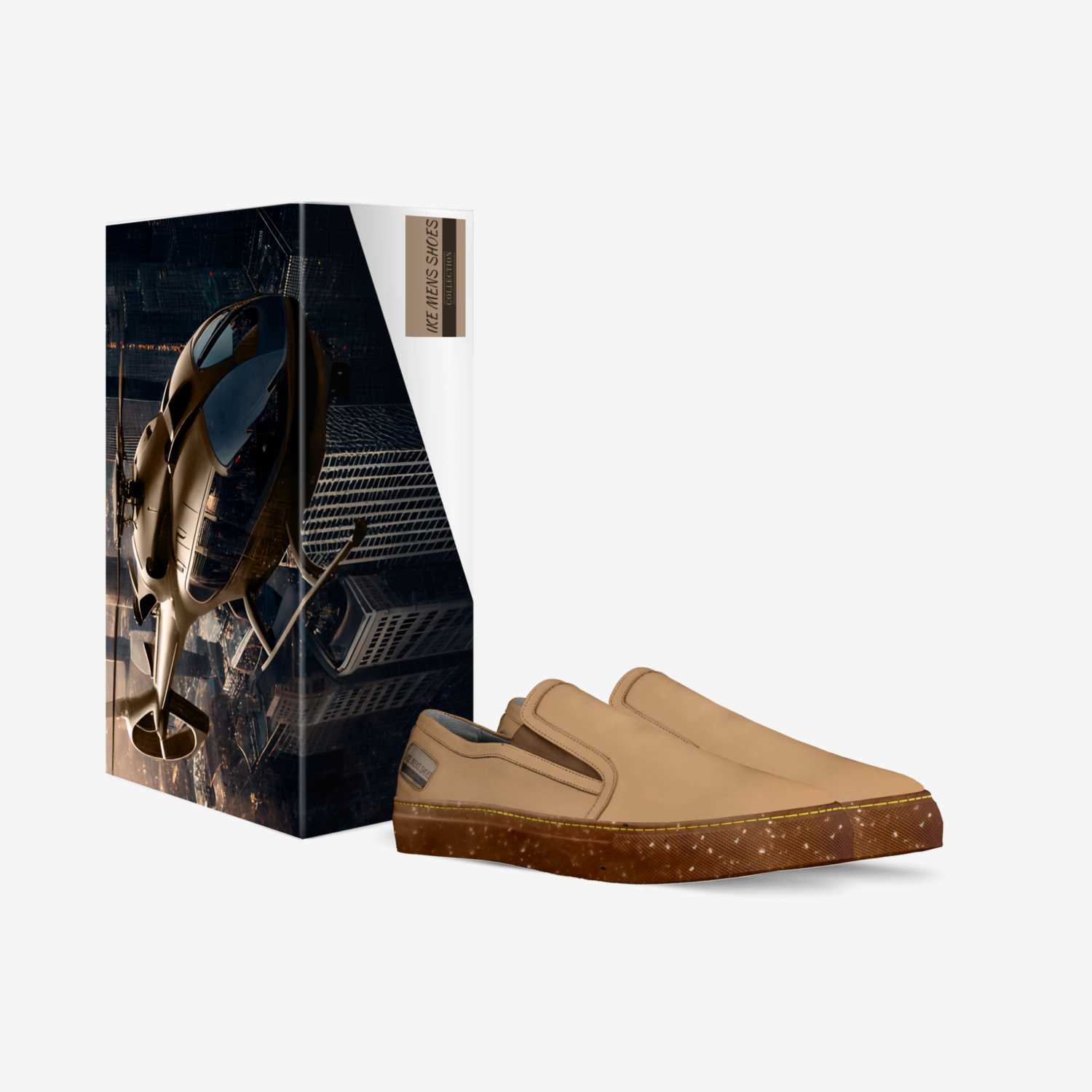 IKE MENS SHOES custom made in Italy shoes by Isaac A Mensah | Box view