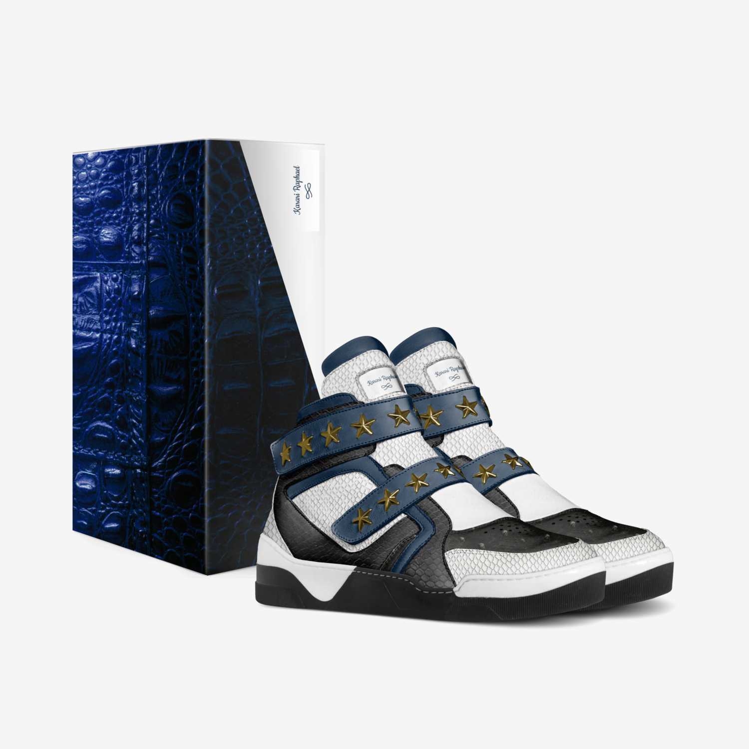 Karari Raphael custom made in Italy shoes by Lamar Williams | Box view